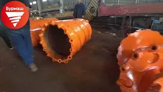 Колонковый бур со съемным резцом. Производство - завод "Бурмаш".
