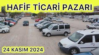 HAFİF TİCARİ PAZARI 24 KASIM 2024 OTO PAZARI SAHİBİNDEN SATILIK ARABA FİYATLARI #doblo #courier