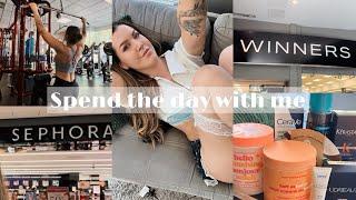 VLOG - Sephora haul, gym routine + photo shoot prep