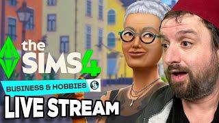 Watching The Sims 4 Businesses & Hobbies Livestream LIVE