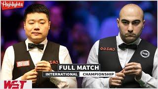 Ding Junhui vs Hossein Vafaei Full Match Highlights - International Championship 2024