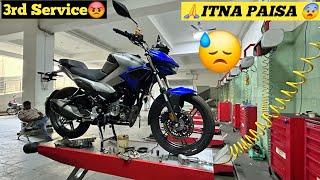 Finally Hero Xtreme 125r 3rd Servicing Cost With Bill ️ || Important Things While Service Any Bike