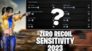 ZERO RECOIL SENSITIVITY GYROSCOPE 2023 | RAFFAY PUBG MOBILE