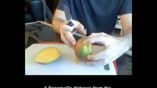 How to cut a mango tutorial video
