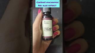 pilgrim red vine face toner & mist #skincare #review #shorts #ytshorts #viral #pilgrim