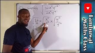 NECO 2020 Question 5 | Simplifying Indices