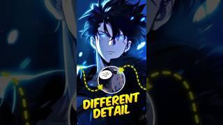 Different Detail in Solo Leveling #shorts #sololeveling