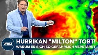 HURRIKAN MILTON: "Er führt 19 Tornados mit sich" – Warum der Sturm so stark ist und was das bedeutet