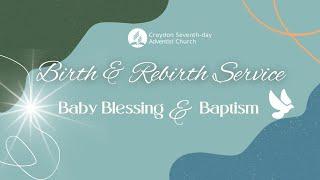 Baby Blessing & Baptism Service