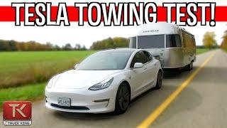 Towing with a Tesla Model 3? Are We Crazy!? Testing the Range and Power While Towing an Airstream