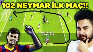 102 NEYMAR İLK MAÇ!! BU ADAMI DURDURMAK İMKANSIZ!! eFootball PES 2021 MOBILE