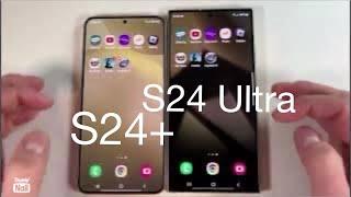 Samsung S24 Ultra Vs Samsung S24+ Speed Test Comparison