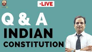 Indian constitution |Q&A| |Live| | Armaan Career Institute|
