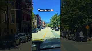 Driving in the heart of Downtown Vancouver  #vancouver #britishcolumbia #canada
