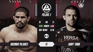 GARY TONON vs UFC's ROUSIMAR PALHARES | Legendary BJJ Full Match | POLARIS PRO