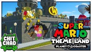 Wario Arcade Animated Screens | Super Mario Theme Park - Planet Coaster