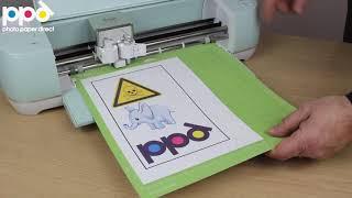 Dark T-Shirt Transfer Paper and Cricut Cutting Machine Demonstration