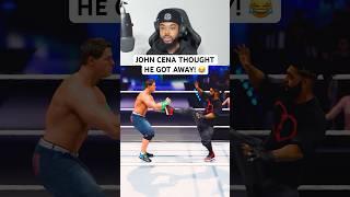 John Cena Thought He Got Away  | WWE 2K24