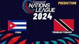 Cuba vs Trinidad Tobago Live Stream CONCACAF Nations League 2024 Commentary Score & Highlights