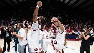 Watch Auburn basketball celebrate after win over Alabama