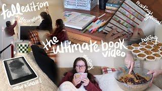 the ultimate book video: fall editionfall decorating, reading journal updates, + reading vlog