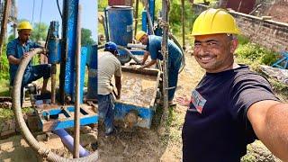 500 feet Borewell Drilling Within 12 Hours With Latest Technology | Borewell Drilling | #day8