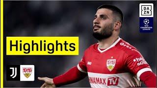 Juventus Turin - VfB Stuttgart | UEFA Champions League | DAZN Highlights