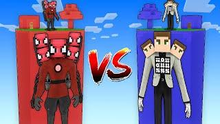 TITAN FERITEDMAN KULE VS TITAN TARIKMAN KULE - Minecraft