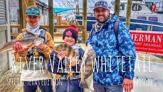 River Valley Whitetail // Texas redfish // Episode 2 // open water fishing