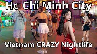 How is Vietnam NOW ? Bui Vien Walking Street - Ho Chi Minh City Vietnam at night