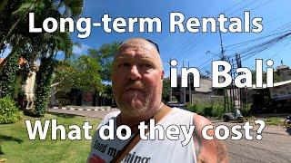 Long Term Rentals in Bali - the real cost