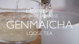 Clearspring Organic Japanese Genmaicha Green Tea