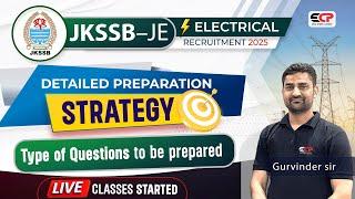 Detailed preparation strategy for JKSSB JE Electrical written exam preparation 292 vacancies