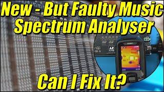 Faulty Music Spectrum Analyser AK2515 | Can I Fix It?