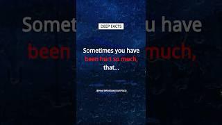 How much have you been hurt? Psychology Deep Facts #shorts