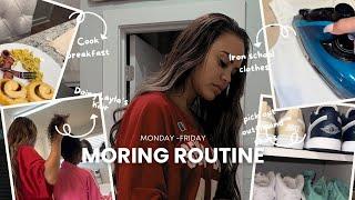 My typical morning routine Monday through Friday shorten into a minute and a half video ￼!