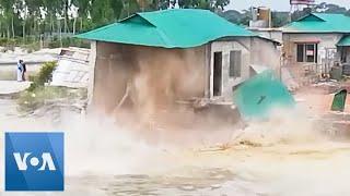 Deadly Flood Waters Continue to Rise in Bangladesh