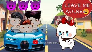 Peach in Danger| Eve Teasing| Peachu Goma | MilkMocha SugarBrownie KittensIsland