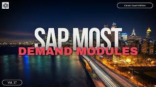 SAP Most Demand Modules - Highest Salary SAP Modules - SAP Jobs - Know SAP Training,  SAP Salary