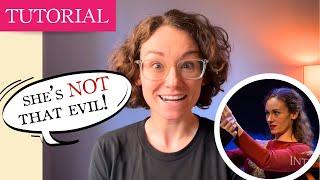 VILLAINOUS Female Shakespeare Monologue TUTORIAL | Goneril (King Lear) "This admiration, sir..."