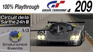 Gran Turismo 4 - #209 - Circuit de la Sarthe 24h II || Hours 1-8