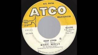 Mary Wells - Dear Lover - '65 Northern Soul on Atco label