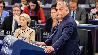 Viktor Orbán and Ursula von der Leyen clash in fiery debate at European Parliament