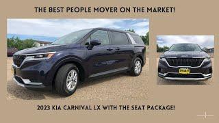 2023 Kia Carnival LX With the Seat Package! Review of Everyday Features!