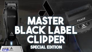 Andis Black Label Master Clipper: THE ULTIMATE MASTER!