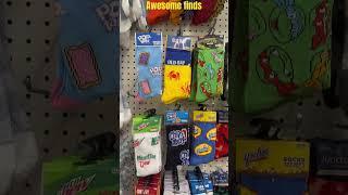 Colorful novelty socks at Dollar Tree. #fashion #angiehart67 #viral #dollartree