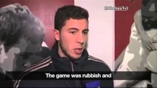 Video Eden Hazard reveals truth about Swansea ball boy in French interview