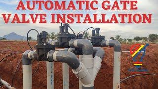 Automatic Valve Installation ll Drip Irrigation Automation ll Solenoid Valve For Agriculture