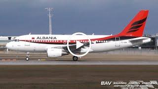 Airbus ACJ319 - Albania Government TC-ANA - takeoff at Munich Airport | MSC2023