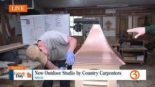 New Outdoor Studio by Country Carpenters